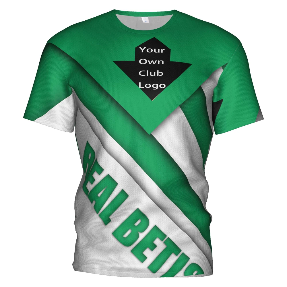 Новинка 2020 футболка с объемным изображением футбольного Джерси для игры в футбол