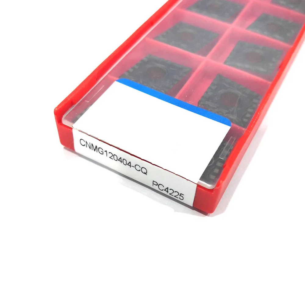 

10pcs/lot CNMG120404-CQ PC4225 CNMG120408-CQ PC4225 CNMG120412-CQ PC4225 CNC External Turning Tool Hard Alloy Lathe Cutter