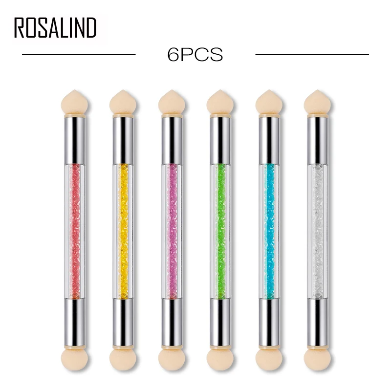 ROSALIND кисточки для маникюра Набор инструментов 3D гель акриловое покрытие щеток