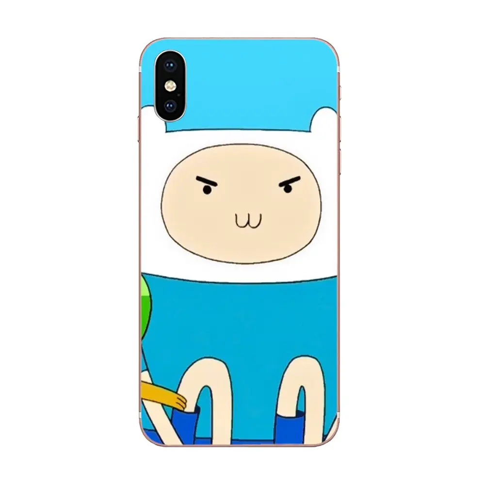 Красочные комиксы с изображением Финна из Adventure Time для samsung Galaxy Note 5 8 9 S3 S4 S5 S6 S7 S8 S9