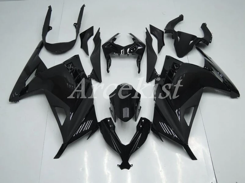 

Новый комплект обтекателей для мотоцикла ABS Подходит для Kawasaki Ninja 300 EX300 ninja300r 2013 2014 2015 13 14 15 16 17 18 черный свет
