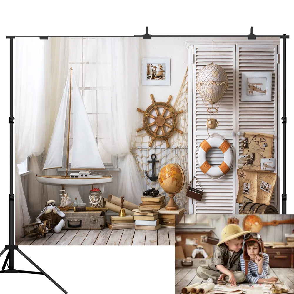 Lyavshi Летающий мировых проездных мечта детская комната сцены фотография фоны для