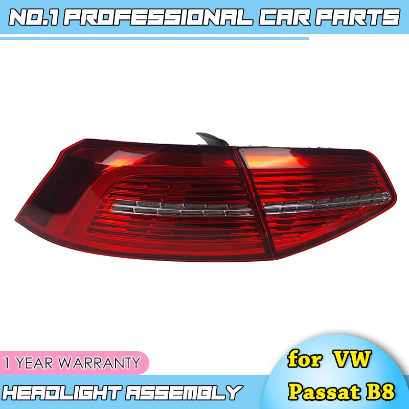 Автомобильные задние фары для VW Passat B8 Eur Verson задние фонари светодиодный DRL ходовые фары, противотуманные фары ангельские глаза задняя парковка