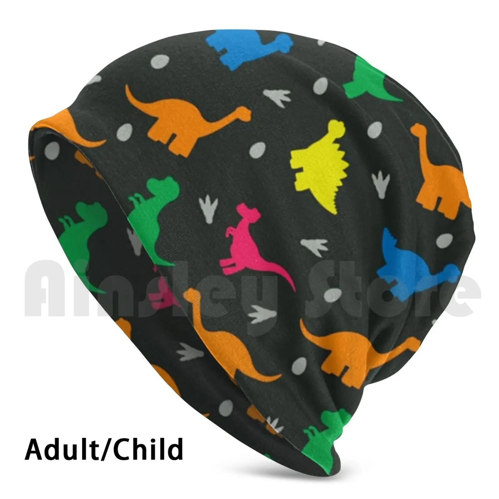 

Colorful Dinosaur Pattern Hat Hat Dinosaur Dino Dinosaurs Cute T Rex Dinos Funny Animals