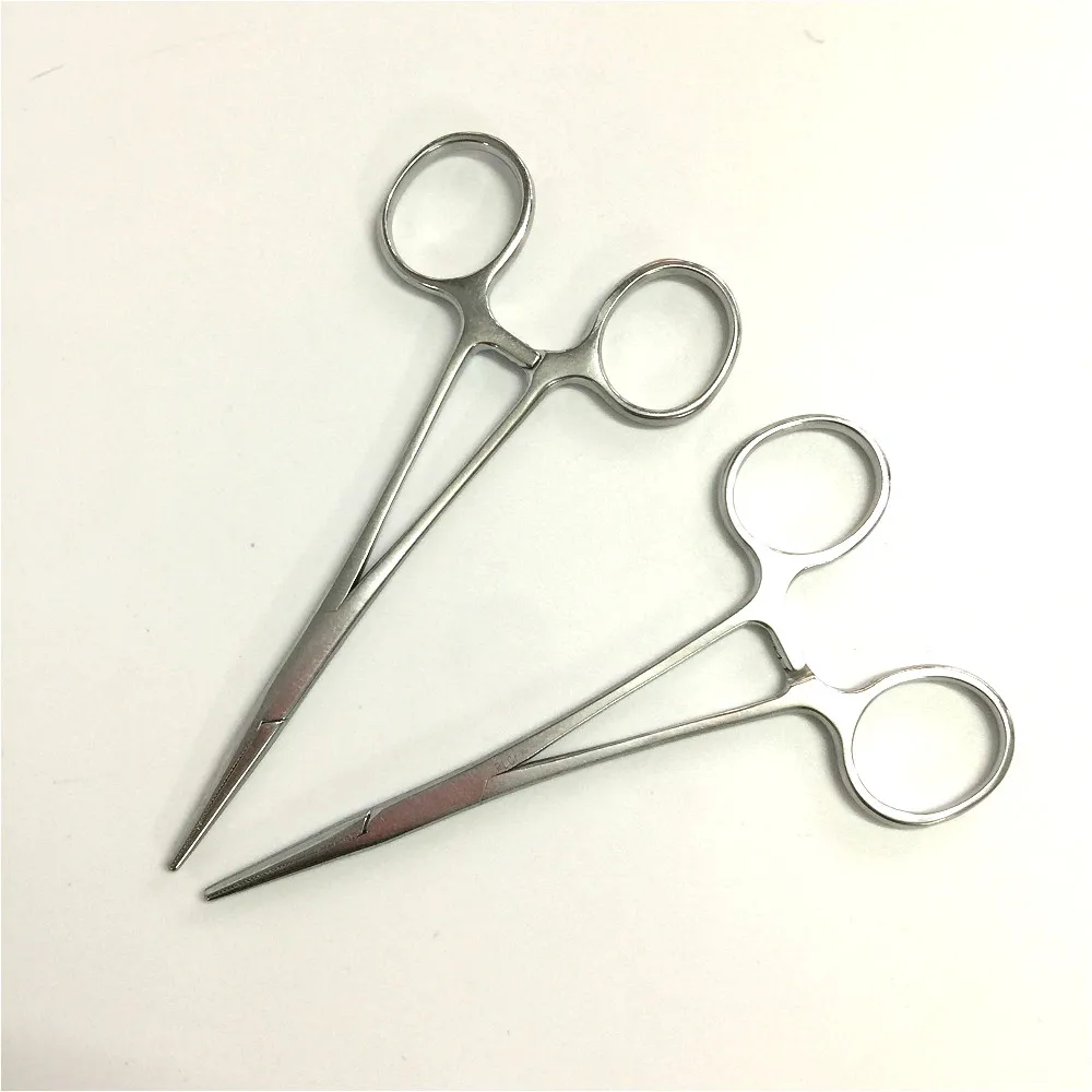 Hemostec щипцы с прямой головкой медицинский инструмент из нержавеющей стали 18 см