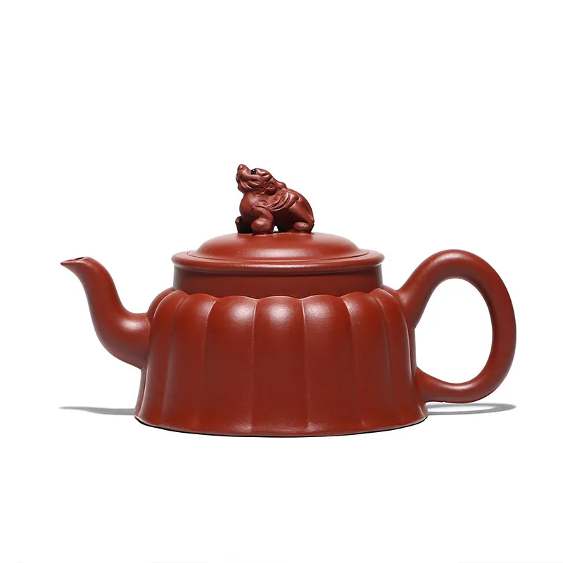 

Jinbao Qilin mine Dahongpao Hao Tongtong Kung Fu tea set in rain