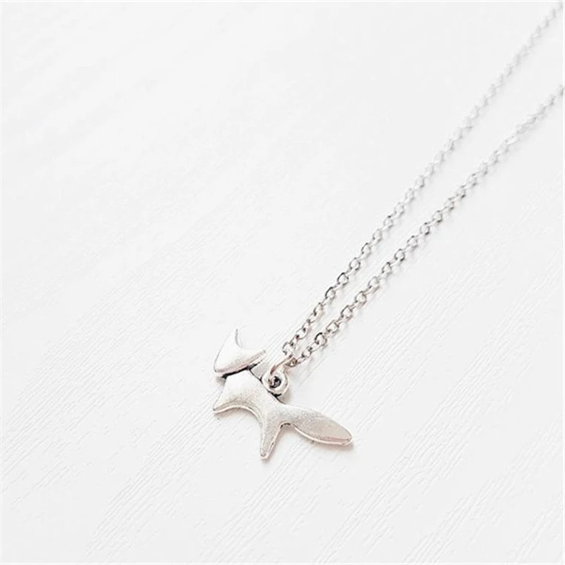 

Silver Color Fox Necklace Boho Jewelry Cute Gift Idea BFF Best Friend