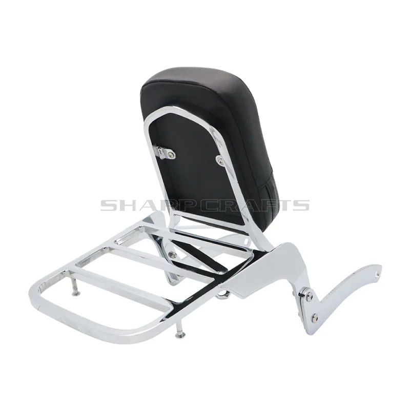 Спинка для пассажирского мотоцикла Сисси бар с задним багажником поддерживающая