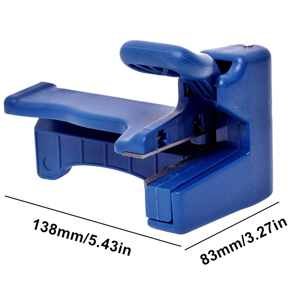 

Woodworking Edge Trimmer High Carbon Steel Edge Banding Machine Manual End Trimming Device Suitable For Wood Plastic PVC Etc