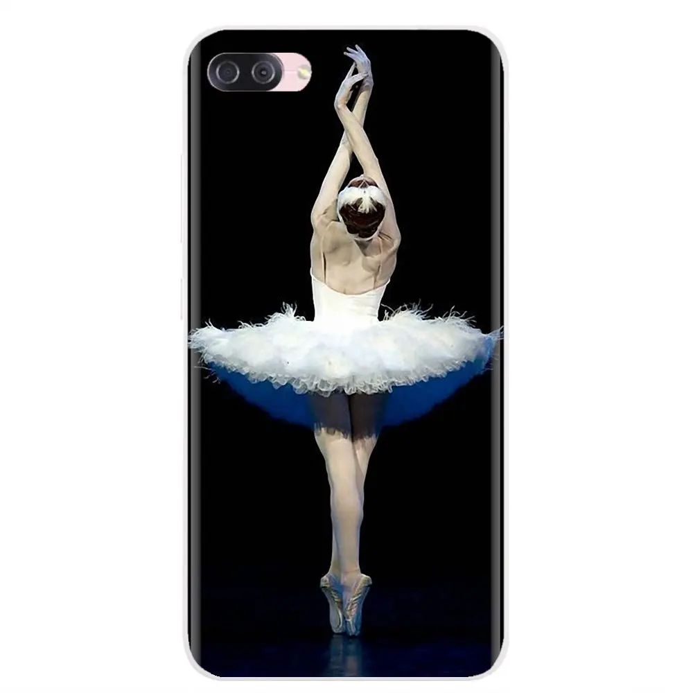 Soft Shell Cover Ballet Dance Girl Ballerina slippers For Huawei G7 G8 P7 P8 P9 P10 P20 P30 Lite Mini Pro P Smart 2017 2018 2019 | Мобильные