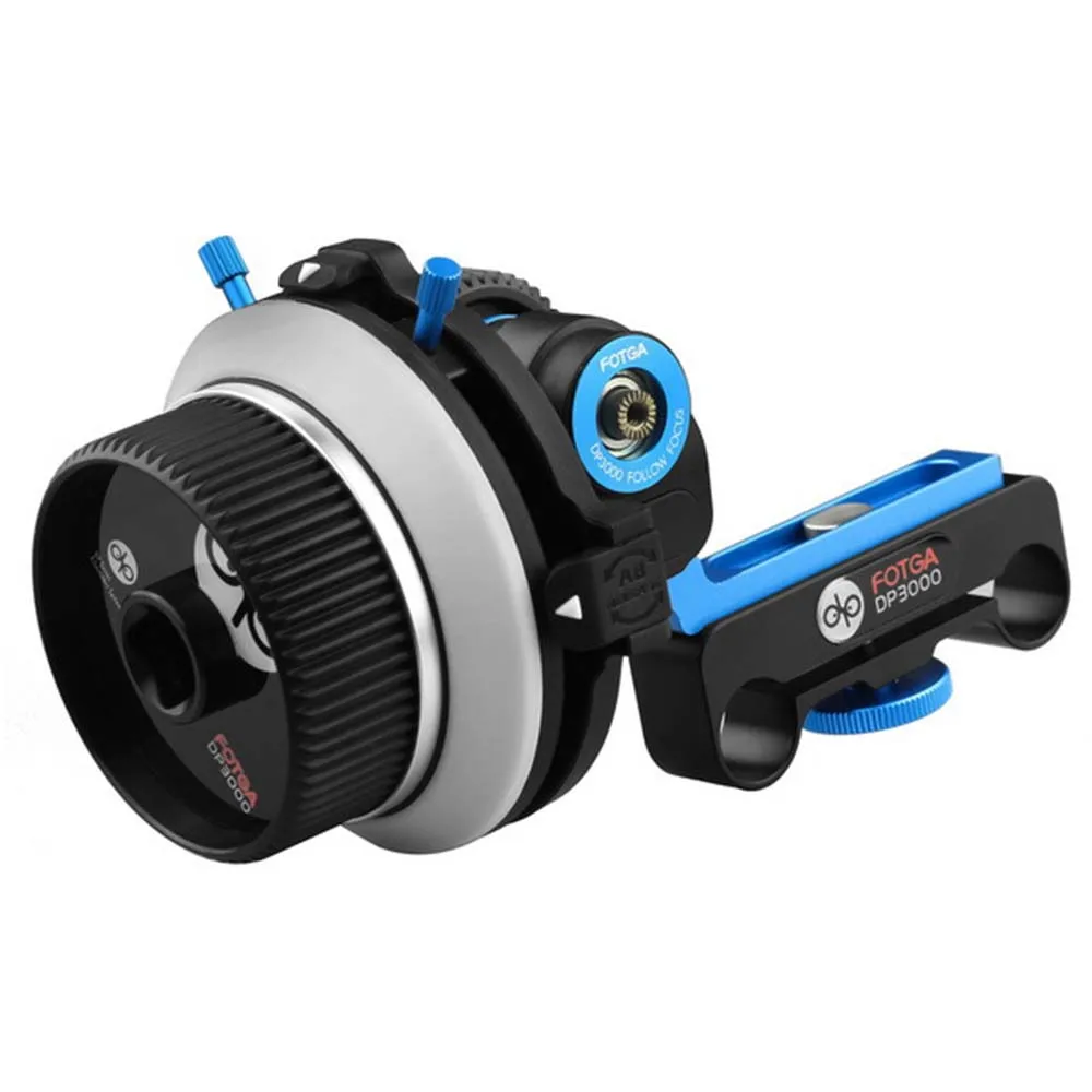 FOTGA DP3000 DSLR Follow Focus A/B Hard Stops для 15 мм стержня 5D II III 7D GH2 60D|follow focus|dslr follow focusfotga dp3000 |