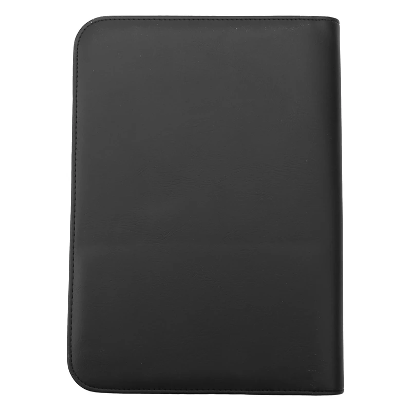 

Padfolio PU Leather A5 Portable Business Portfolio Folder with Calculator for Businessman Or Interview