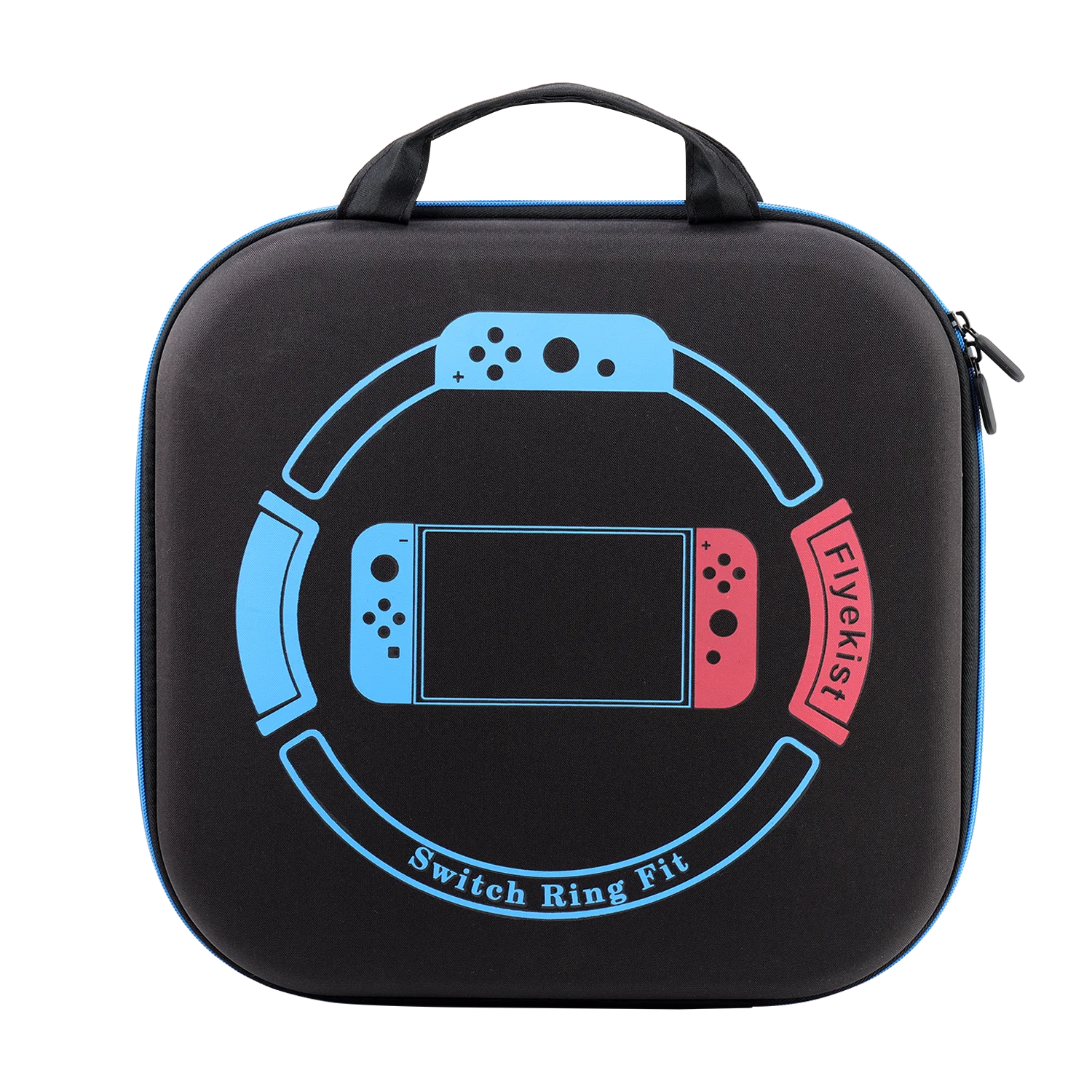 

Portable Hard Shell Protective Storage Carrying Bag Big Capacity Zipper Case for Nintend NS Switch Console Joy Con Fitness Ring