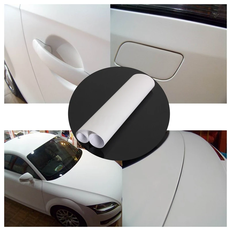 150 см Белая Глянцевая Самоклеящаяся Автомобильная виниловая пленка наклейка