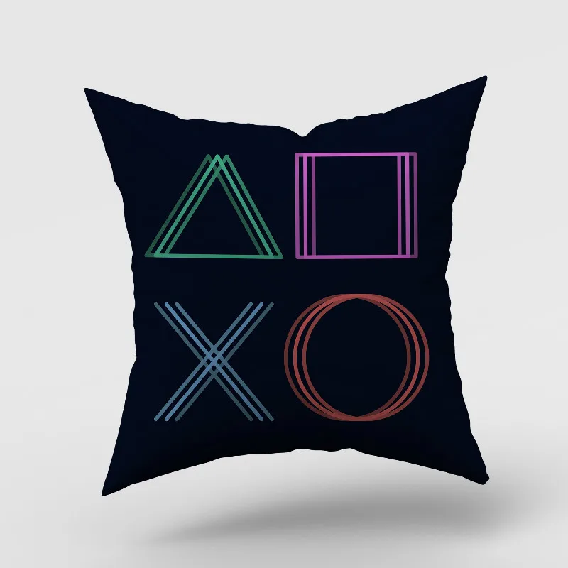 

Game Fans Super Hot Video Games Cushions Case 45X45CM Retro Decorative Pillows Case Livingroom Sofa Couch Bed Car Throw Pillows