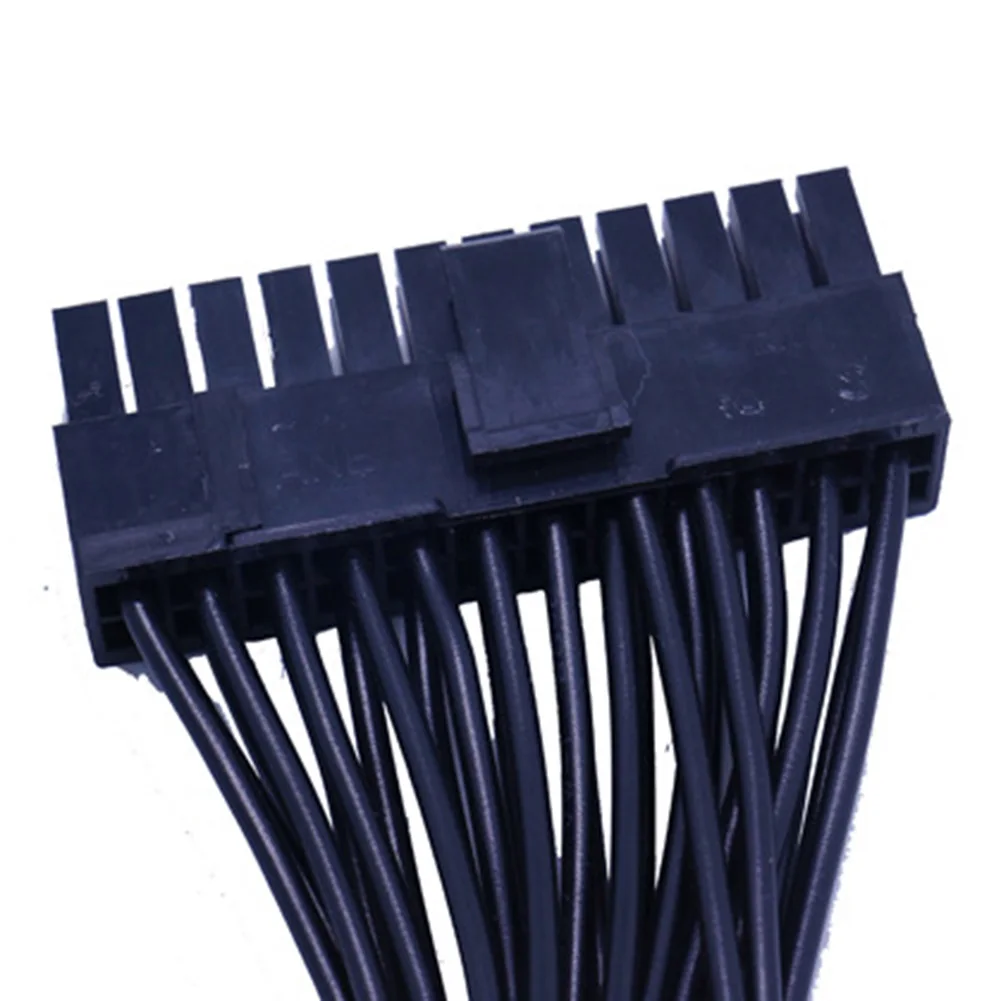 

24Pin Power Supply Synchronizer Male to Female ATX Mining 32cm 24 Pin Dual PSU Extension Cable for Computer Adaptor for Mining