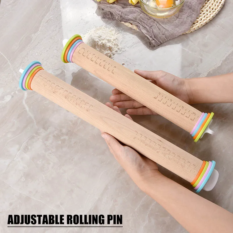 Кухонная деревянная Скалка кухонные инструменты для готовки и выпечки