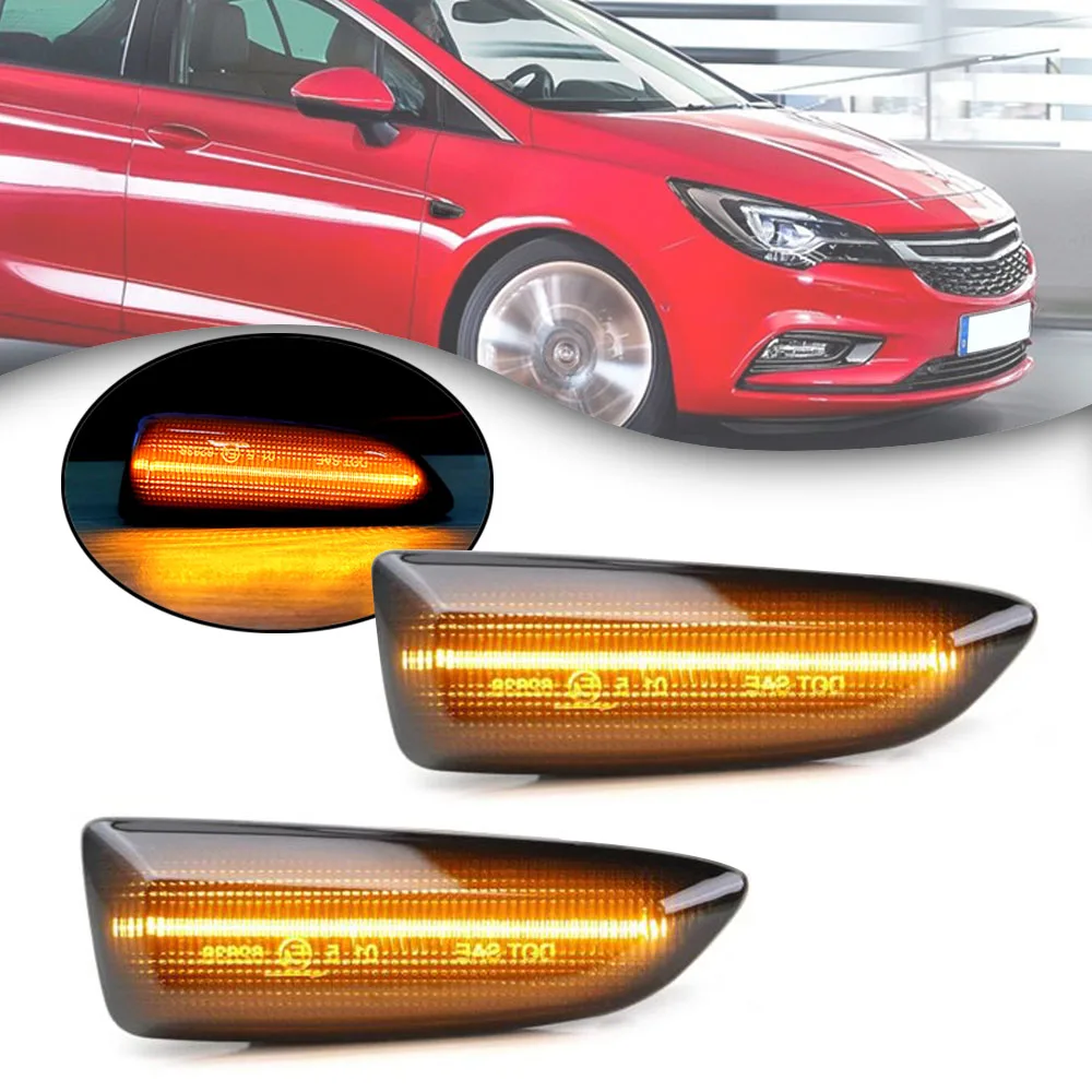 Светодиодный габаритный фонарь дымовой линзы для Opel Astra J K Zafira C Insignia B granland X