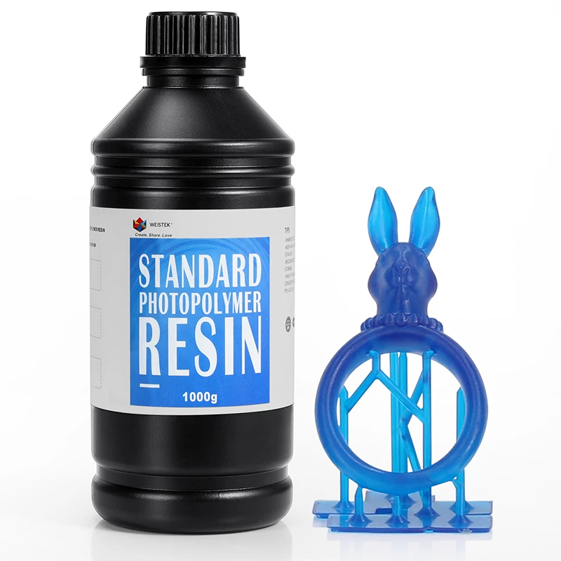 WEISTEK 3D ать 1000 нм жесткая УФ чувствительная Смола 1X/2X/4X g/1L Resina для фотонного моно ЖК