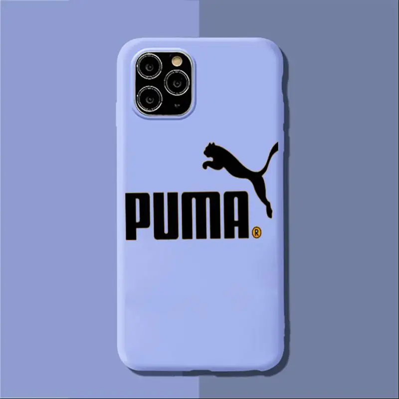 

Sports Brand Puma Phone Cases For IPhone 12 Pro Max 6 6s 7 8 Plus XS XR 12mini Se 2020 Iphone 11 Pro Max Case
