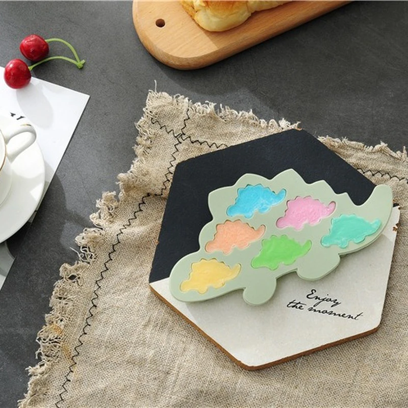 6 даже динозавр шоколадная ледяная сетка силиконовая форма для торта пищевая