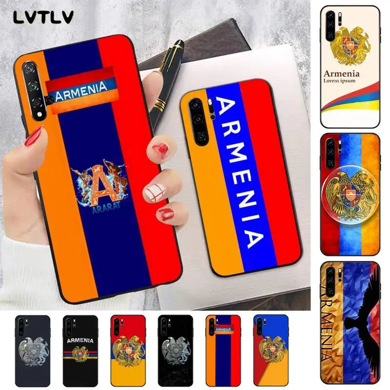Роскошный Уникальный чехол LVTLV с флагом армян для huawei P8 P9 p10 p20 P30 P40 pro lite psmart 2019 |