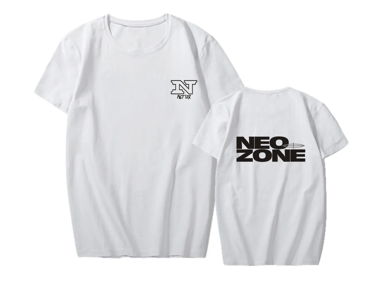 

New Fashion NCT127 Album NeoZone The Same Support Clothes Short-sleeved T-shirt O-Neck Short Funny Mens T Shirts Men Tops Tees