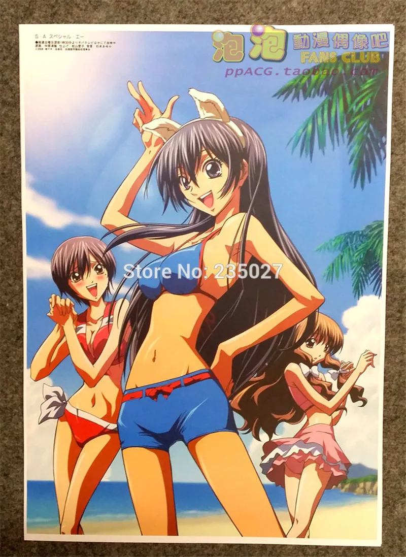 Постер аниме 8 шт./компл. Кэй такишима ханазоно Хикари настенные картины для