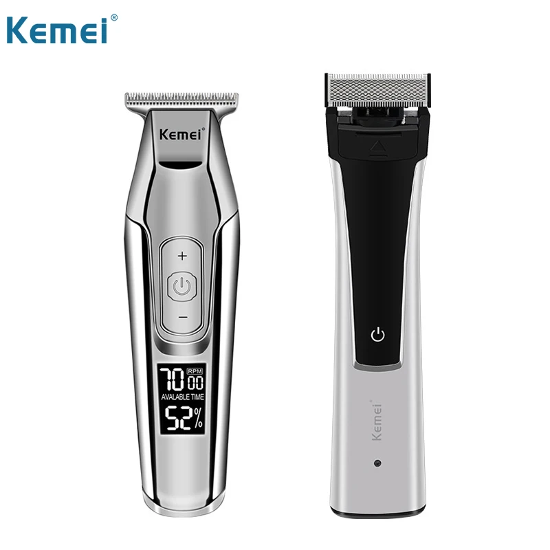 

Kemei Trimmer for Men Professional Shaving Machines Beard Haircutting Hair Clipper Male Barber Shop Body-Groom Electric Razor