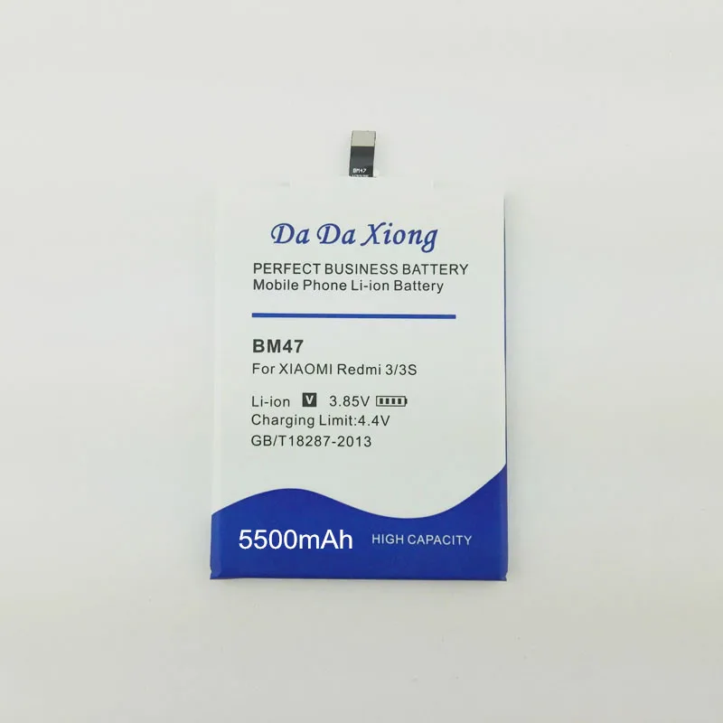Аккумулятор BM47 на 5500 мА · ч для Xiaomi Redmi 3 3S 3X Xiao mi Hongmi 4x|battery for xiaomi|battery forbattery redmi |