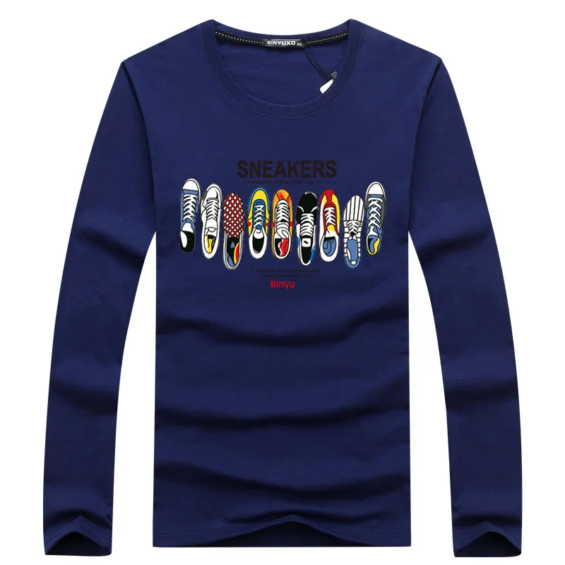 Крутые летние футболки для мужчин с принтом обуви топы коротким рукавом