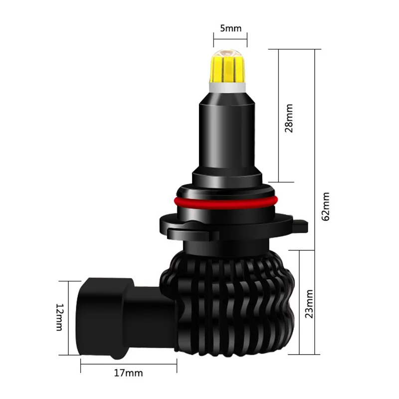 2020 8-по бокам высокие Мощность h11 3D светодиодный фар Conversion Kit лампы