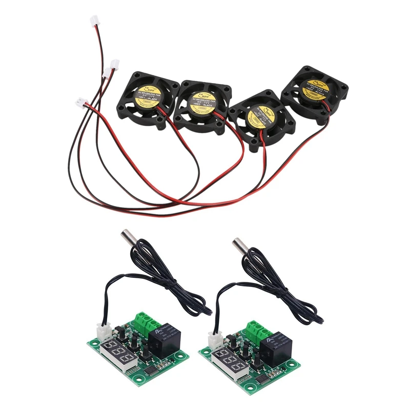 4 шт. DC12V 0.1A см вентилятор охлаждения для компьютера чехол Процессор радиатор и 2 XH