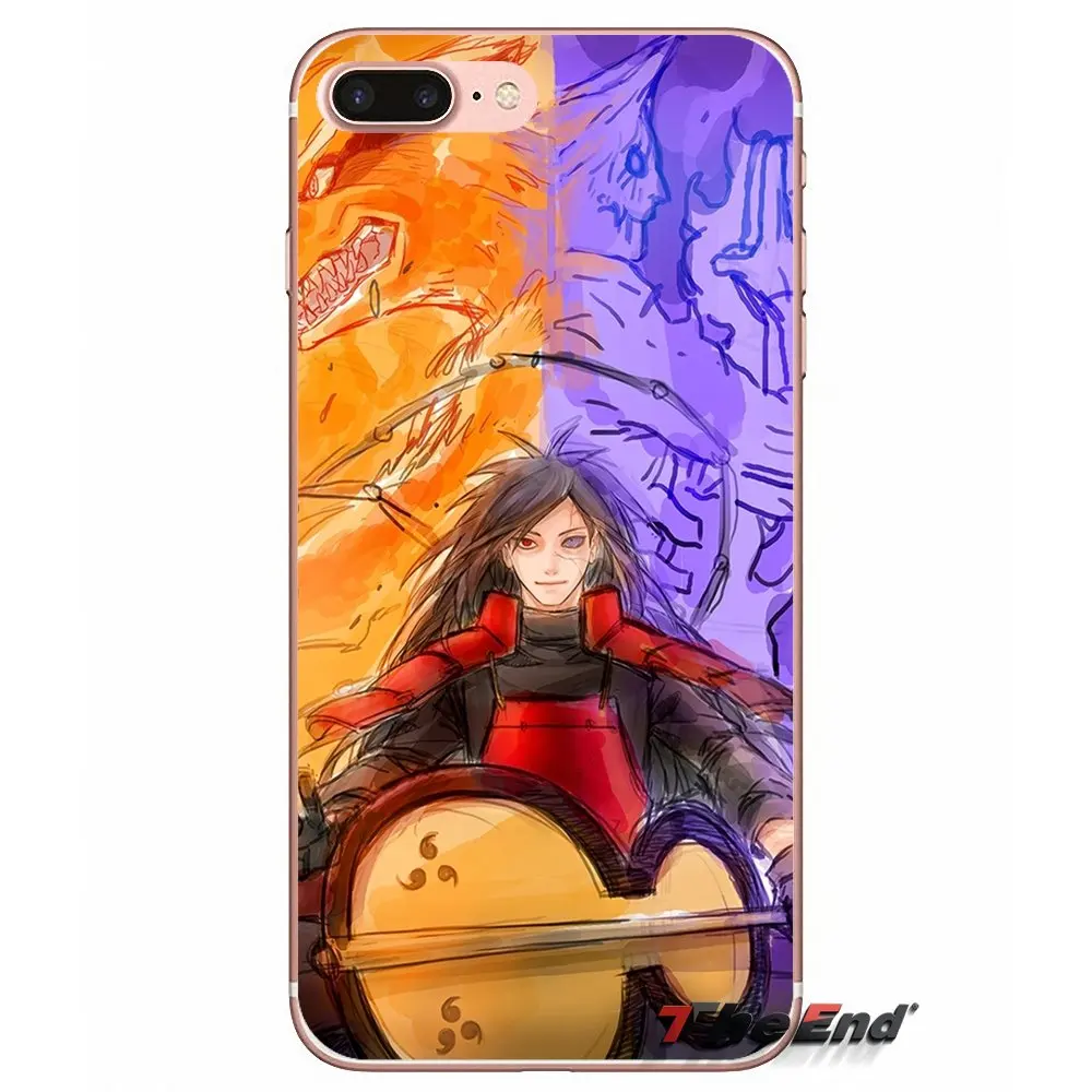 Героя аниме Наруто Мадара Учиха Смола Маска Высокое качество Модный чехол для