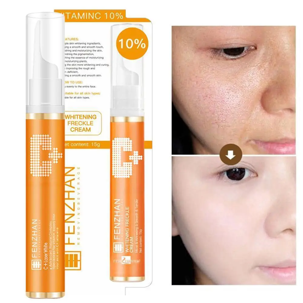 

Vitamin C Whitening Freckle Cream Face Cream Remove Dark Spots Acne Pigment Cream Moisturizing Brighten Skin Care