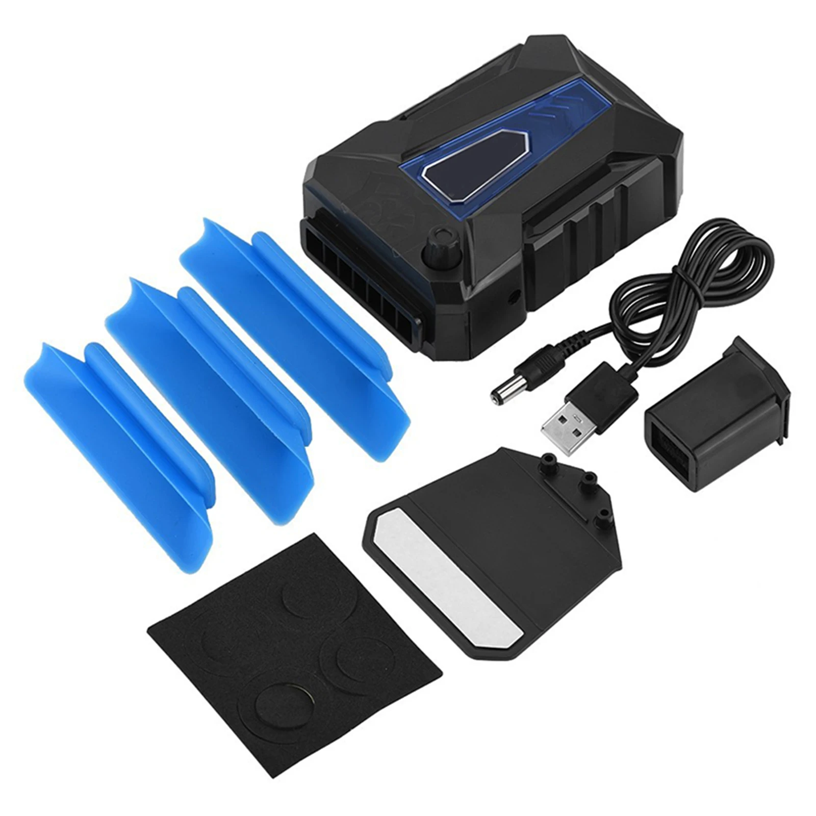 

Mini Vacuum Portable Laptop Cooler USB Air Cooler External Extracting Silent Cooling Fan for PC Computer Notebook Cooling Pad