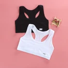 Бюстгальтеры для девочек, хлопковый тренировочный бюстгальтер, нижнее белье для девочек-подростков, нижнее белье для девочек-подростков, бюстгальтеры подростковые