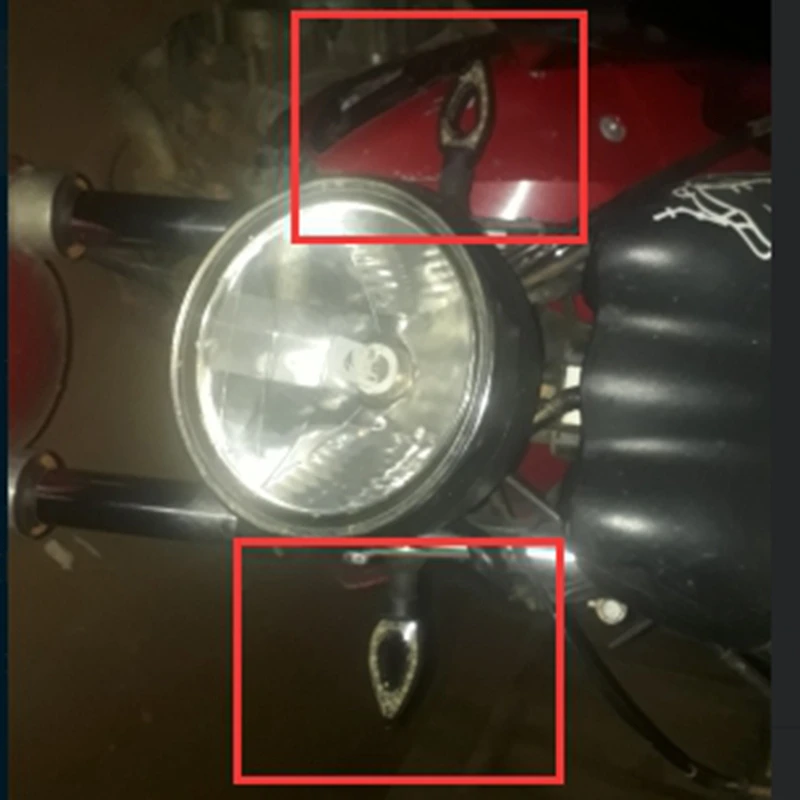 

2PCS Universal Motorcycle LED Indicators Turn Signal Light for KTM KAWASAKI YAMAHA R1 BMW