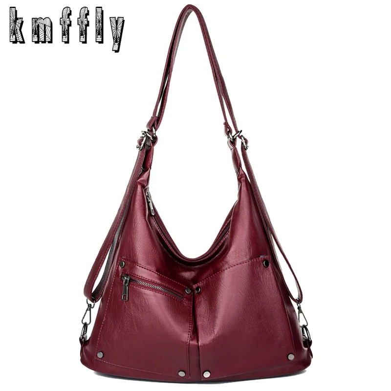 Большая женская многофункциональная сумка из искусственной кожи большие сумки