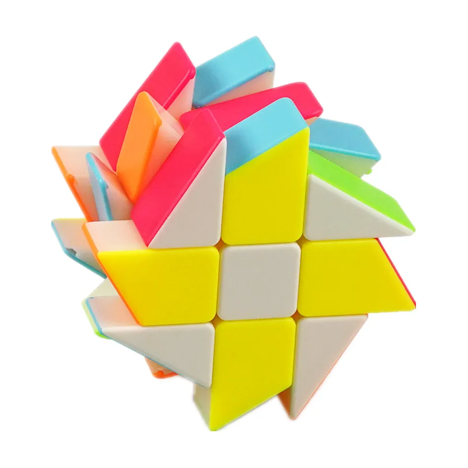 Shengshou 3x3 ветряная мельница Фишер магический куб Sengso 3x3x3 головоломка твист Куб