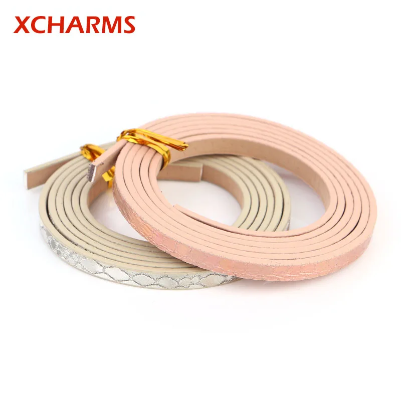 XCHARMS 100*0 5 см ПУ кожаный шнур и Веревка Diy ювелирных изделий фурнитура аксессуары