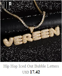 Хип-хоп индивидуальный заказ фото Iced Out Bling кубический циркон кальмар ожерелье и кулон для мужчин ювелирные изделия с теннисная цепочка