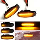 Светодиодный Динамический указатель поворота для Fiat Panda Punto Evo Stilo Qubo Peugeot Citroen Lancia Musa 350