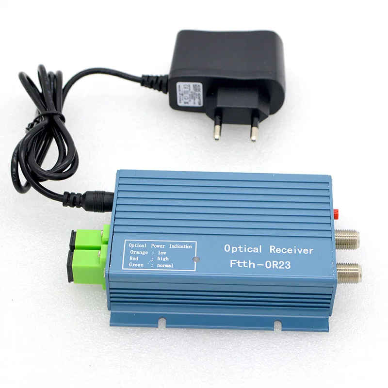 Оптический приемник CATV mini Knot OR20 WDM AGC 2 выходных порта sc core fiber optica 1550 нм apc