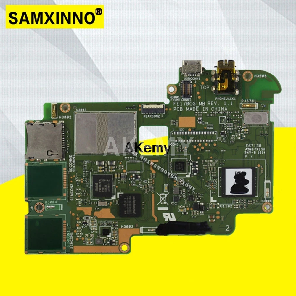 Планшет материнская плата логическая системная для For Asus FonePad 7 FE170CG 8GB мобильный