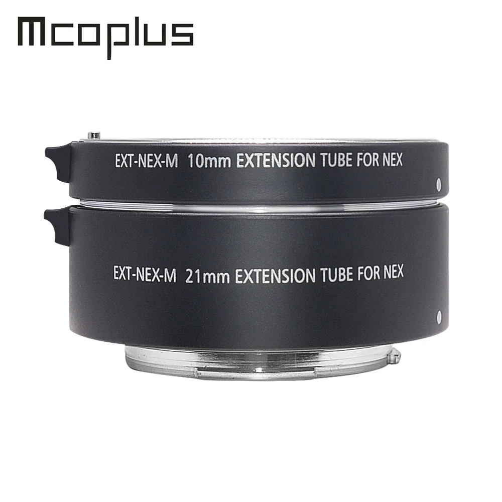 

Mcoplus Metal Macro Extension Tube Ring for Sony E-Mount NEX 3 5 5R 5N 5T 6 7 A7 A7II A7SII A7III A6000 A5100 A6300 A6400 A6600