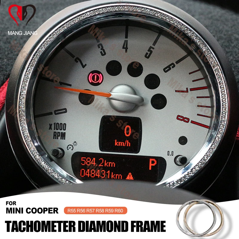Автомобильный Стайлинг Алмазный тахометр металлические качественные