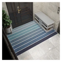 teslin striped foot mats home entry doormats plastic silk circle entrance mats dustproof non slip floor mats area rugs