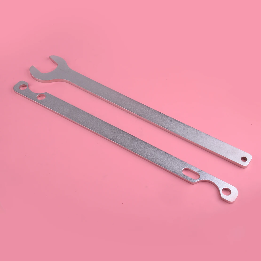 

32mm Heavy Duty Steel Fan Clutch Nut Wrench & Water Pump Fan Pully Holder Removal Tool Silver Fit for BMW