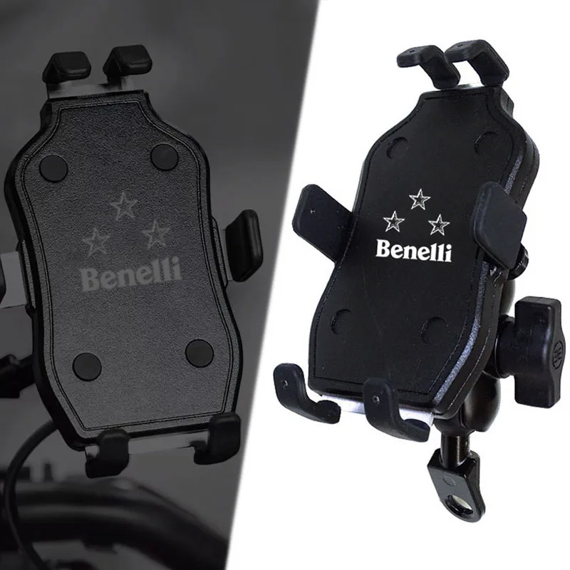 

Motorcycle accessories handlebar Mobile Phone Holder GPS stand bracket For Benelli TRK502 502X TNT 125 300 600 Leoncino 250 500